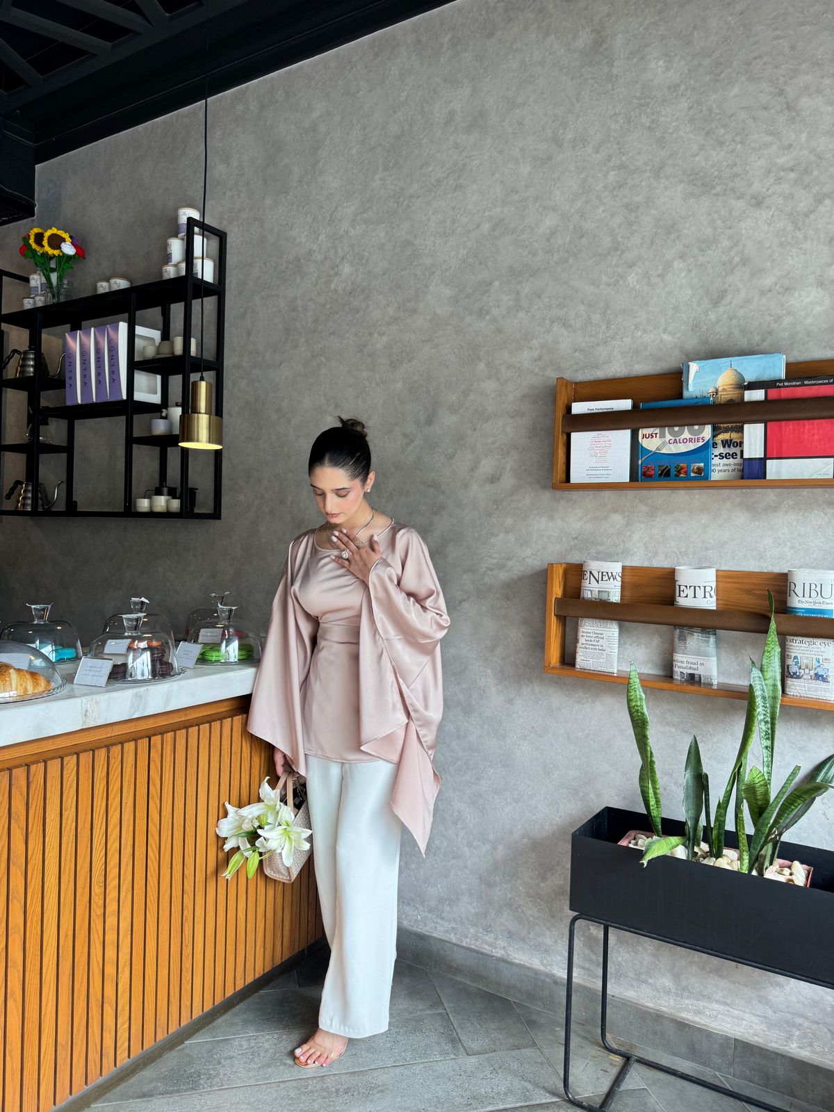 Butterfly Top - Rose Pink