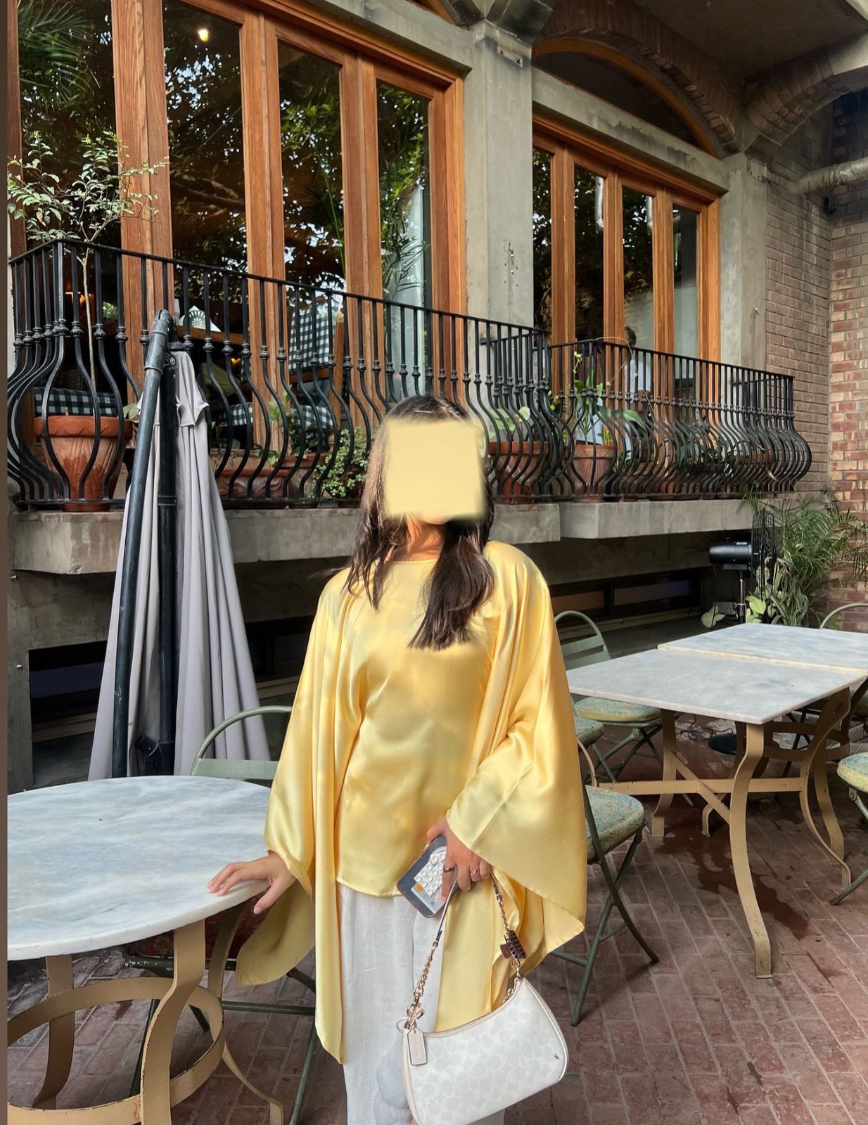 Butterfly Top - Butter Yellow