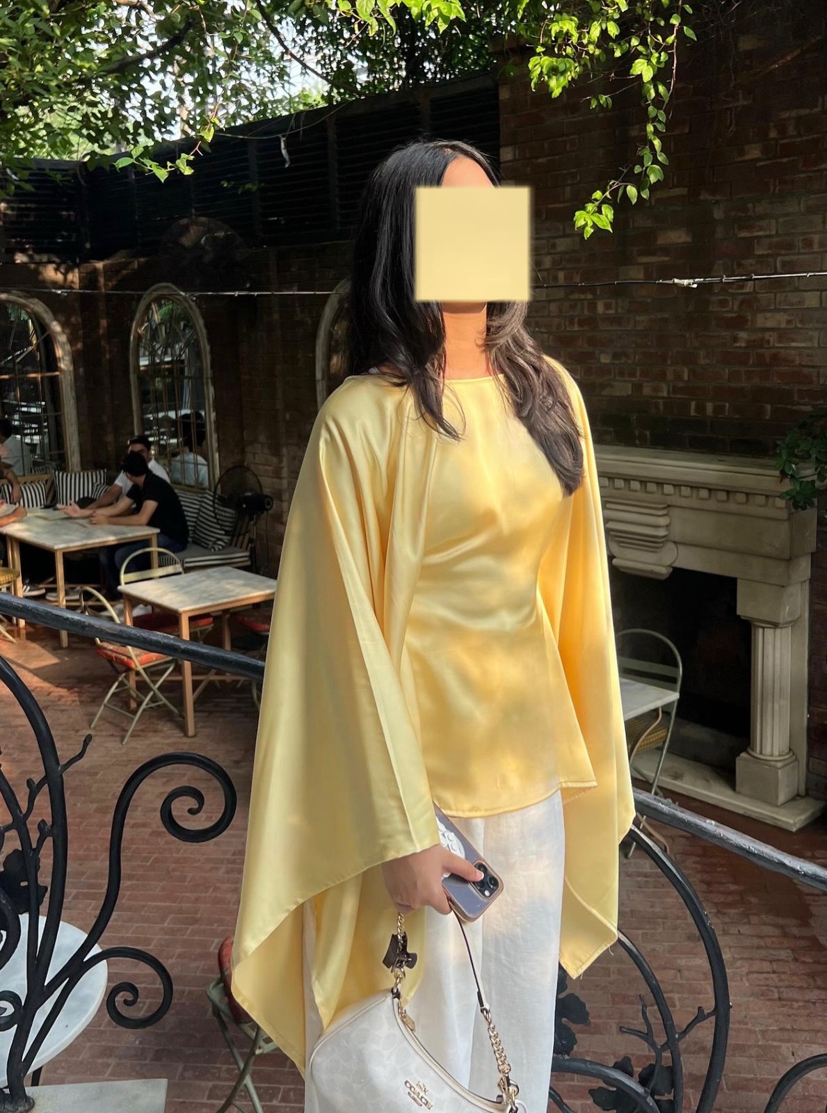 Butterfly Top - Butter Yellow