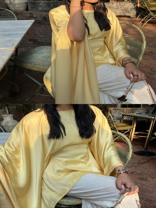 Butterfly Top - Butter Yellow